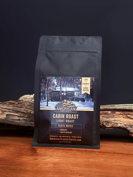 Bag of American Classic Coffee Cabin Roast Light Roast