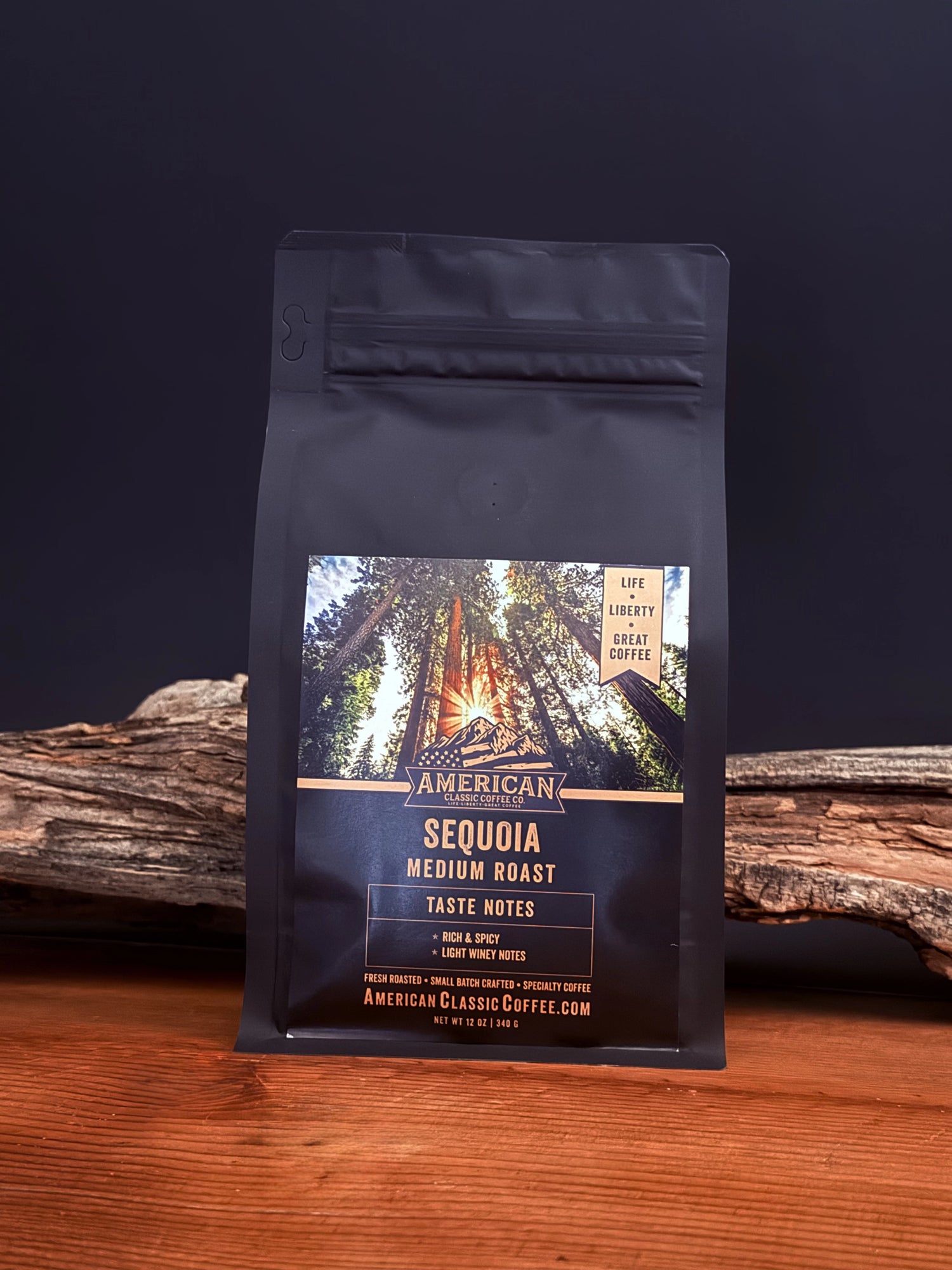 Bag of American Classic Coffee Sequoia Medium Roast